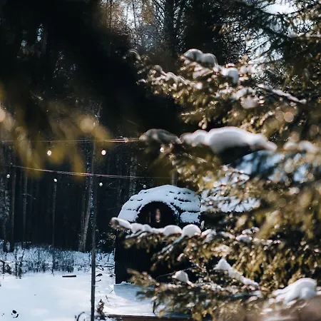 Pedaspae Igloo House And Sauna Semesterbostad *