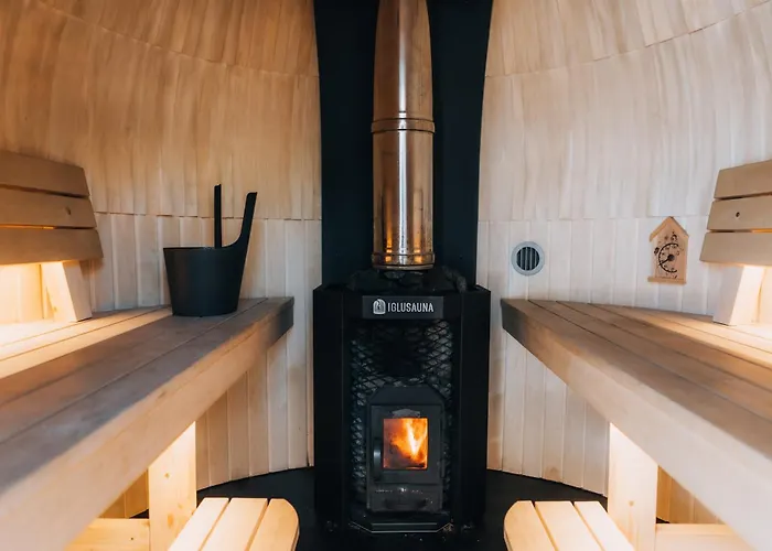 بيت للعطل Pedaspae Igloo House And Sauna *