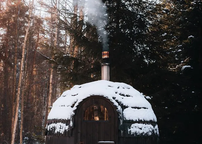 بيت للعطل Pedaspae Igloo House And Sauna Pedaspea